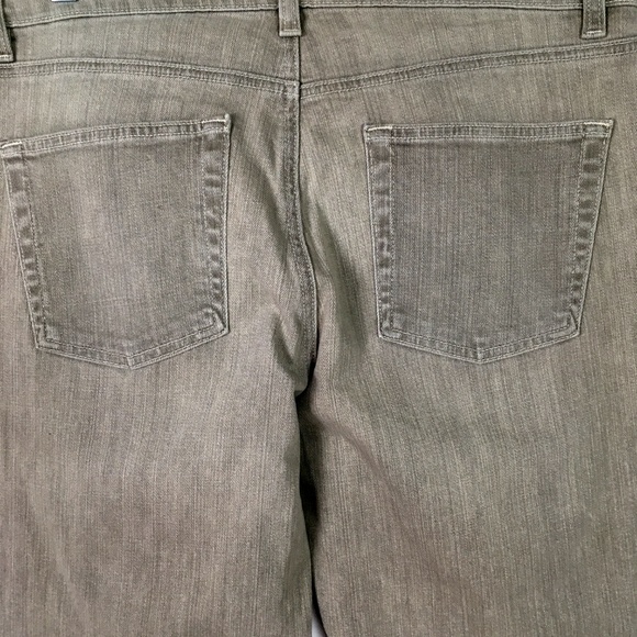 Eileen Fisher Organic Gray Boyfriend Jeans 8 - Picture 6 of 8